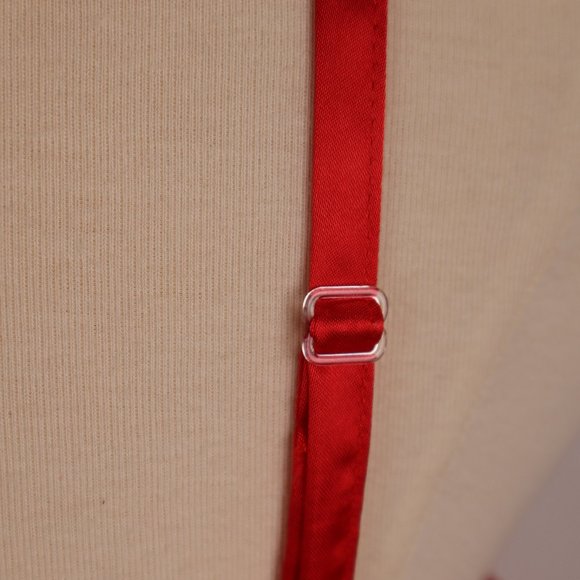 ❄ Vtg Lady Cameo NWOT Lace Red Babydoll Nightgown Sexy Chemise Negligee Lingerie - Picture 8 of 9